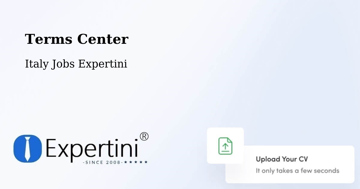 Terms of Service – Capralba - Italy Jobs Expertini